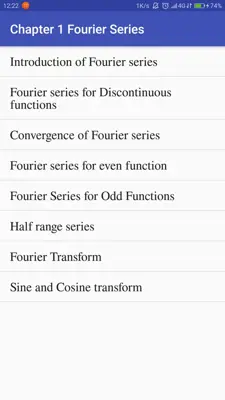 Engineering Mathematics-II android App screenshot 1